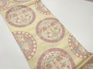 正倉院華紋織出し袋帯